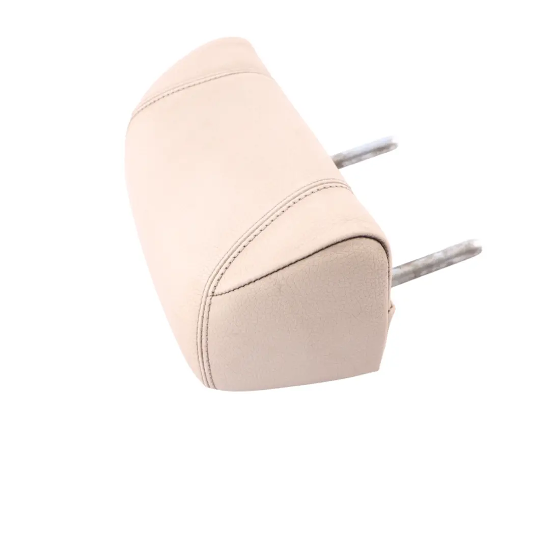 Headrest Rear Left Right N/O/S Leather Elfenbeinweiss to BMW F12 F13 Seat with Part number 7280340 BMW F12 F13 Seat Headrest Rear Left Right N/O/S Leather Elfenbeinweiss - SKU 7280340-1 - Part number 7280340