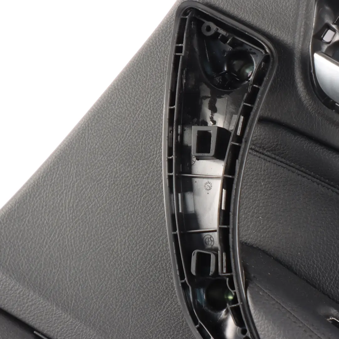 BMW F20 LCI Tarjeta Puerta Trasera Derecha Forro Panel Cuero Schwarz - SKU 7284028 - Número de pieza 7284028