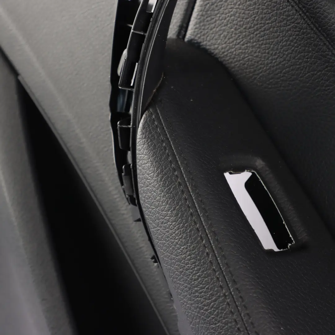 BMW F20 LCI Tarjeta Puerta Trasera Derecha Forro Panel Cuero Schwarz - SKU 7284028 - Número de pieza 7284028
