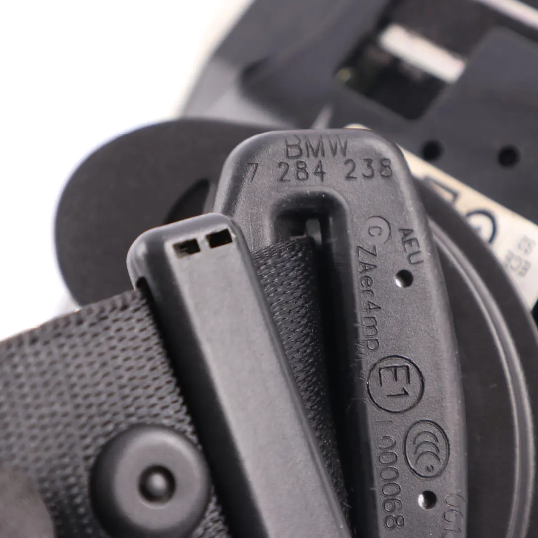 Belt BMW F30 F31 F80 M3 F34 F36 Front Safety Belt Right O/S Black to Seat with Part number 7383318 Seat Belt BMW F30 F31 F80 M3 F34 F36 Front Safety Belt Right O/S Black - SKU 7284238 - Part number 7383318