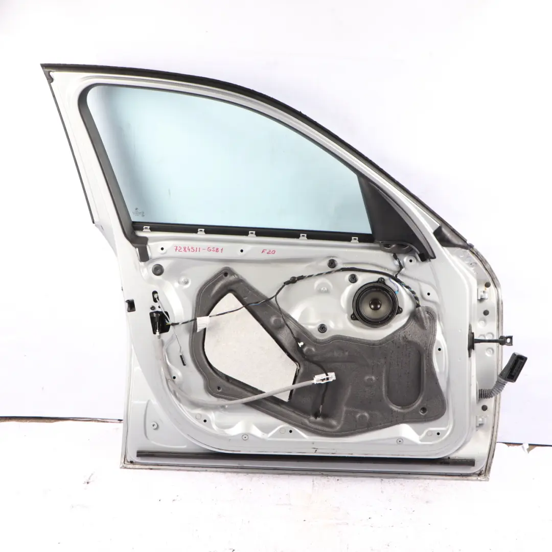 Door Front Left N/S Glacier Silber Silver Metallic - A83 to BMW F20 with Part number 7284511 BMW F20 Door Front Left N/S Glacier Silber Silver Metallic - A83 - SKU 7284511-GSB1 - Part number 7284511