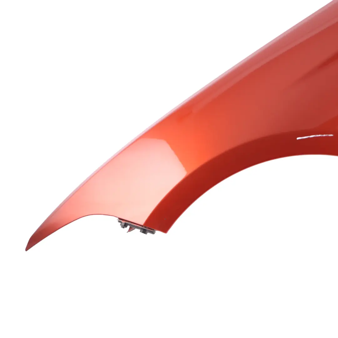 Wing Fender Front Left N/S Side Panel Trim Sunset Orange Metallic - C1X to BMW F10 with Part number 7284645 BMW F10 Wing Fender Front Left N/S Side Panel Trim Sunset Orange Metallic - C1X - SKU 7284645-SOR - Part number 7284645