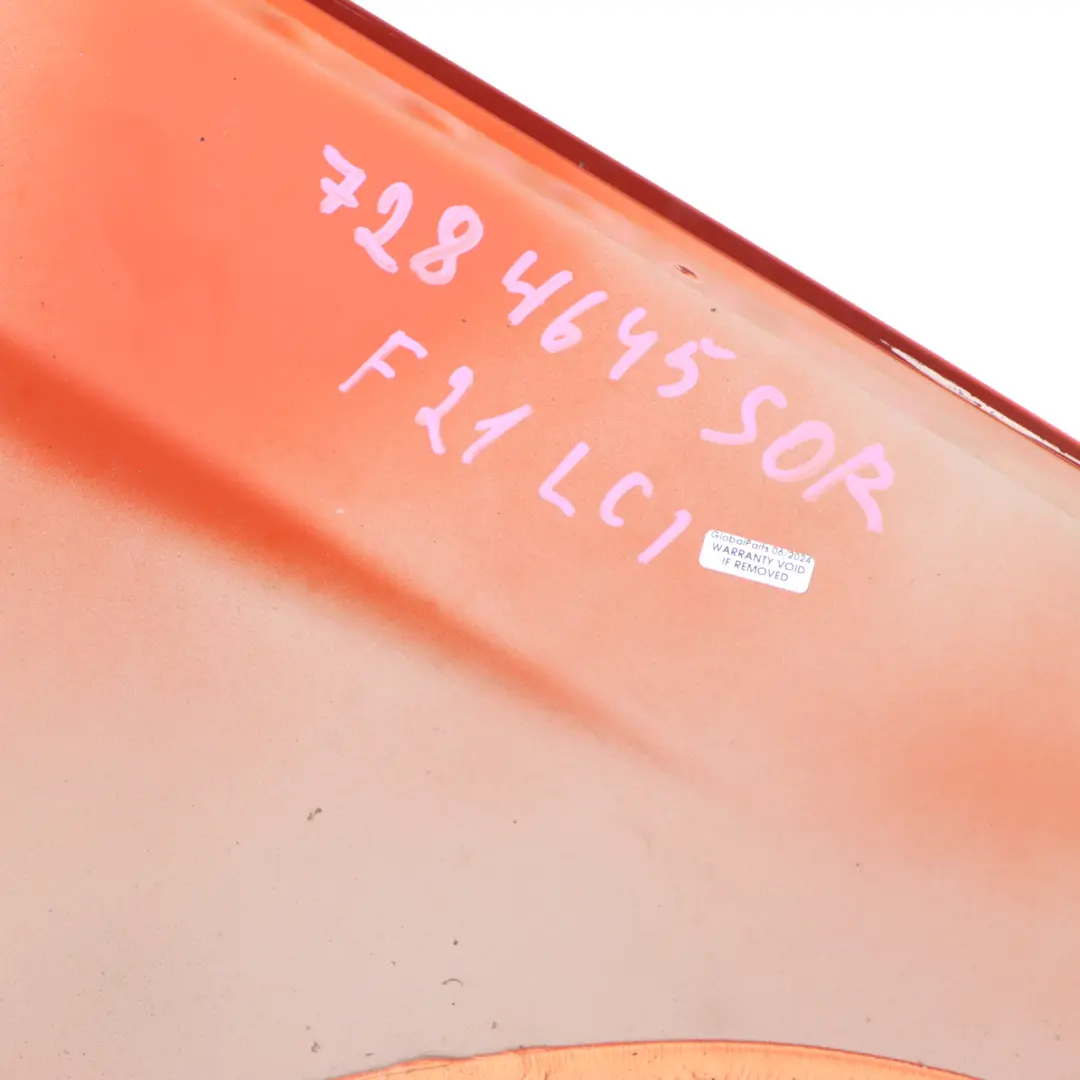 BMW F10 Wing Fender Front Left N/S Side Panel Trim Sunset Orange Metallic - C1X - SKU 7284645-SOR - Part number 7284645