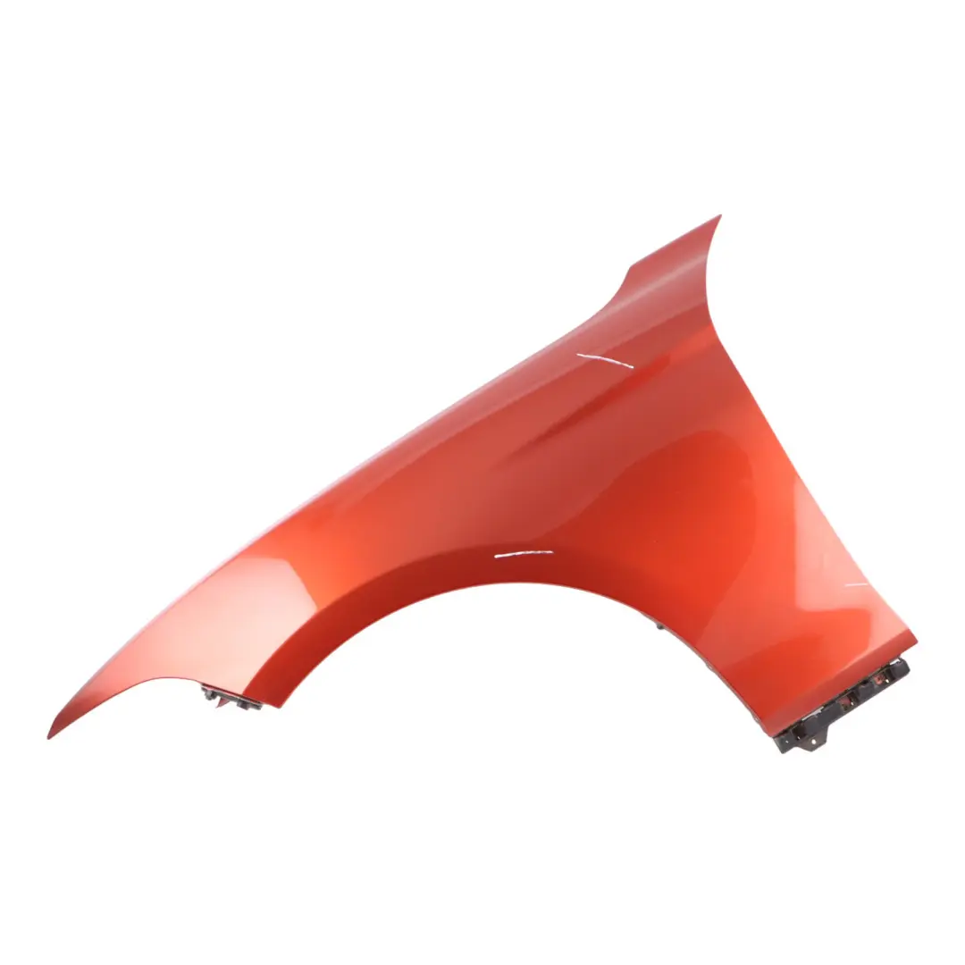 Wing Fender Front Left N/S Side Panel Trim Sunset Orange Metallic - C1X to BMW F10 with Part number 7284645 BMW F10 Wing Fender Front Left N/S Side Panel Trim Sunset Orange Metallic - C1X - SKU 7284645-SOR - Part number 7284645