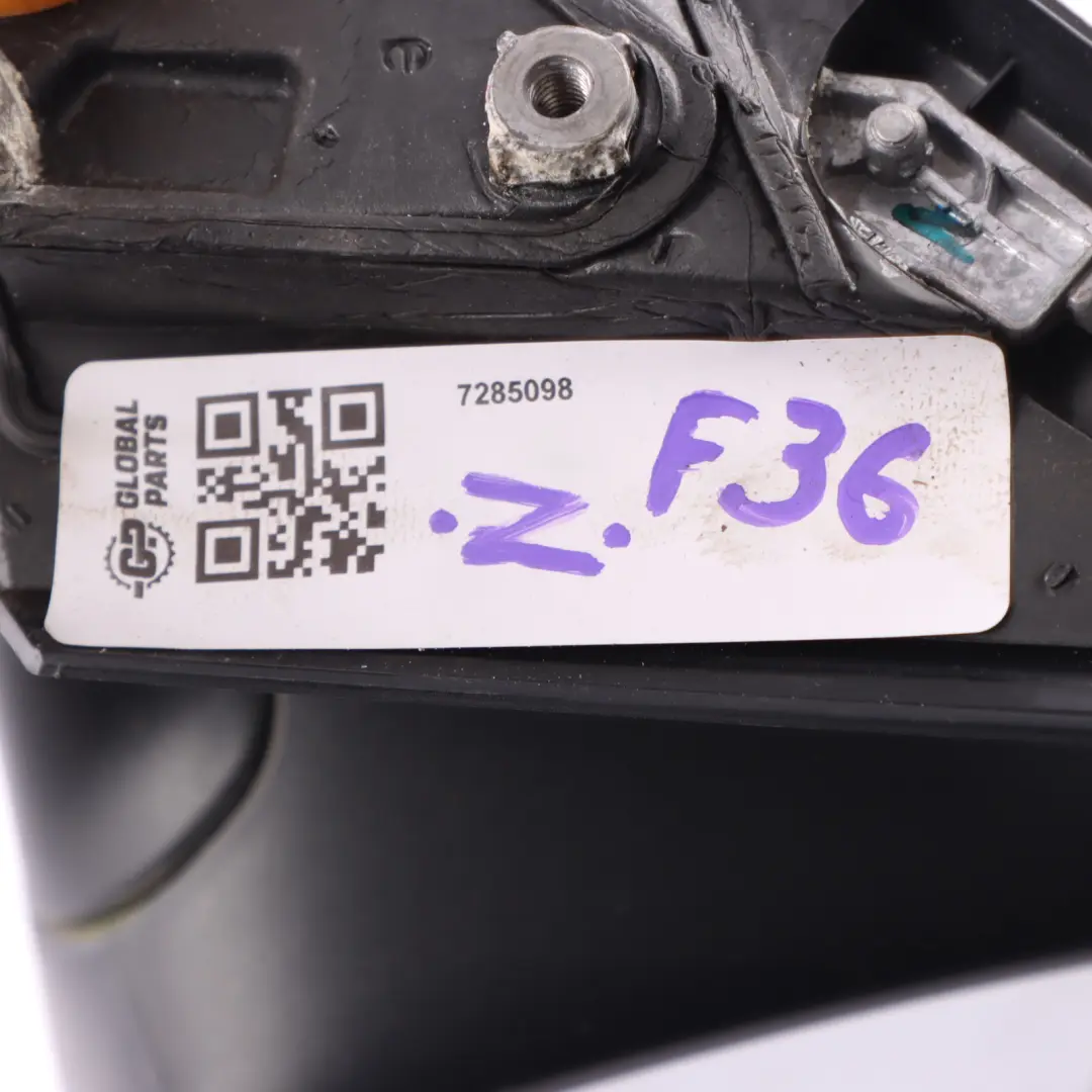 F36N Outside Mirror W/Out Glass Heated Right to BMW F32 F32N F36 with Part number 7285098 BMW F32 F32N F36 F36N Outside Mirror W/Out Glass Heated Right - SKU 7285098 - Part number 7285098