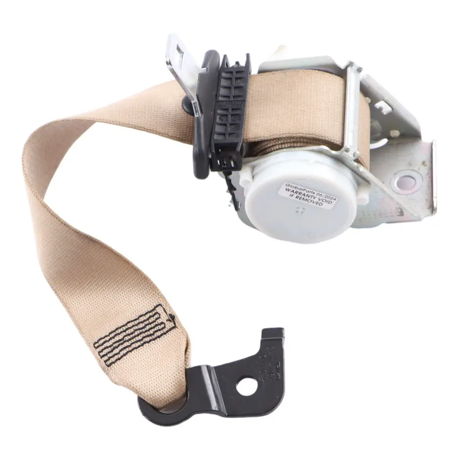 Cintura di sicurezza BMW F11 Sedile posteriore sinistro Veneto Beige 7285869