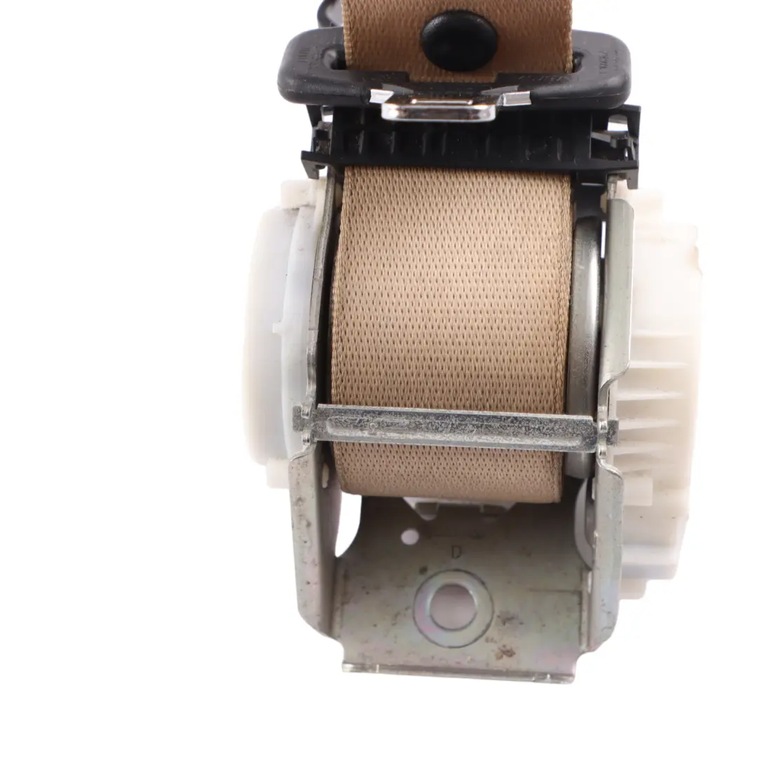 Belt BMW F11 Rear Seat Safety Belt Upper Left N/S Veneto Beige to Seat with Part number 7285869 Seat Belt BMW F11 Rear Seat Safety Belt Upper Left N/S Veneto Beige - SKU 7285869 - Part number 7285869