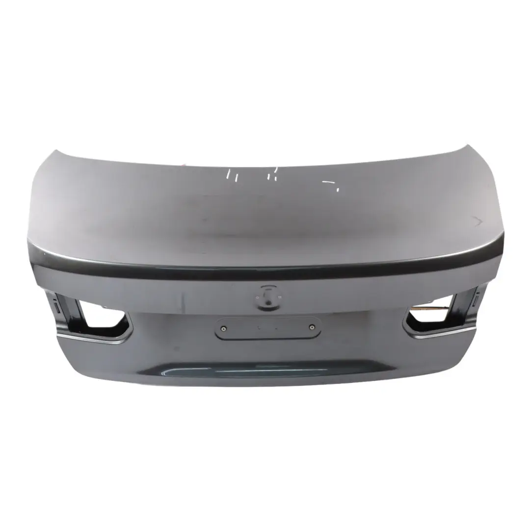 Boot Trunk Lid Tailgate Mineral Grau Metallic - B39 to BMW F30 F80 Rear with Part number 7288757 BMW F30 F80 Rear Boot Trunk Lid Tailgate Mineral Grau Metallic - B39 - SKU 7288757-MG - Part number 7288757