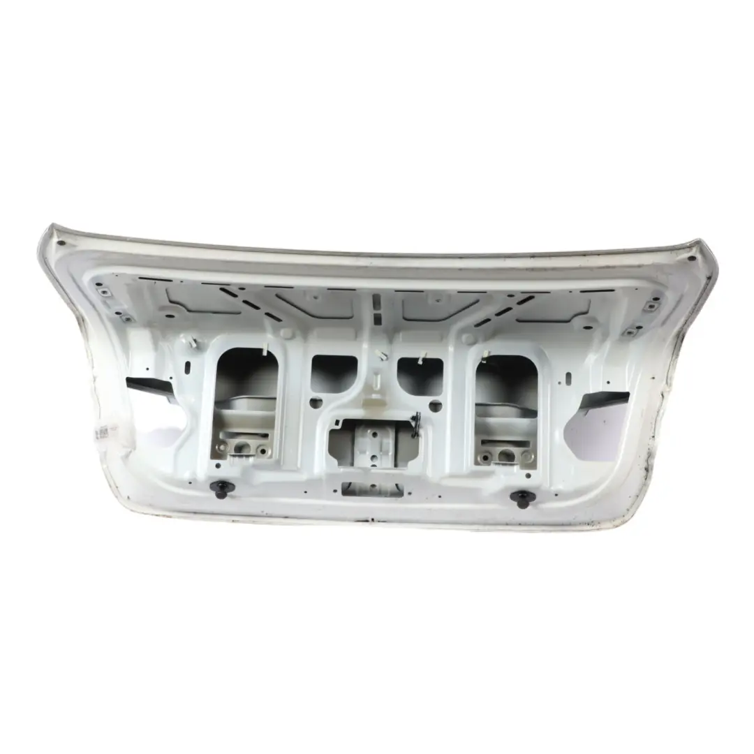 BMW F30 F80 Rear Boot Trunk Lid Tailgate Mineralweiss Mineral White - A96 - SKU 7288757-MW - Part number 7288757
