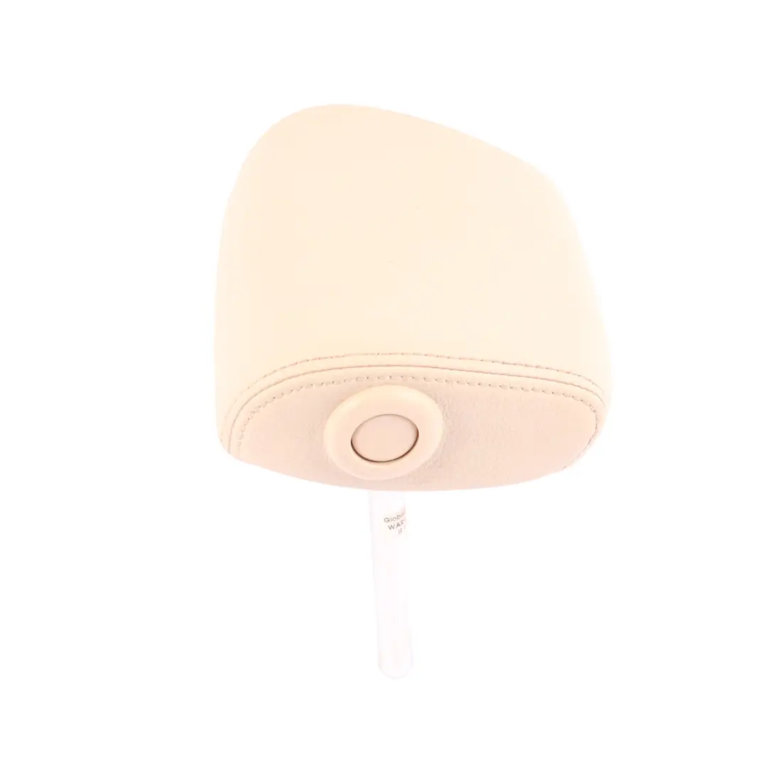 Headrest Rear Centre Seat Leather Oyster to BMW F20 F21 F30 with Part number 7291142 BMW F20 F21 F30 Headrest Rear Centre Seat Leather Oyster - SKU 7291142 - Part number 7291142