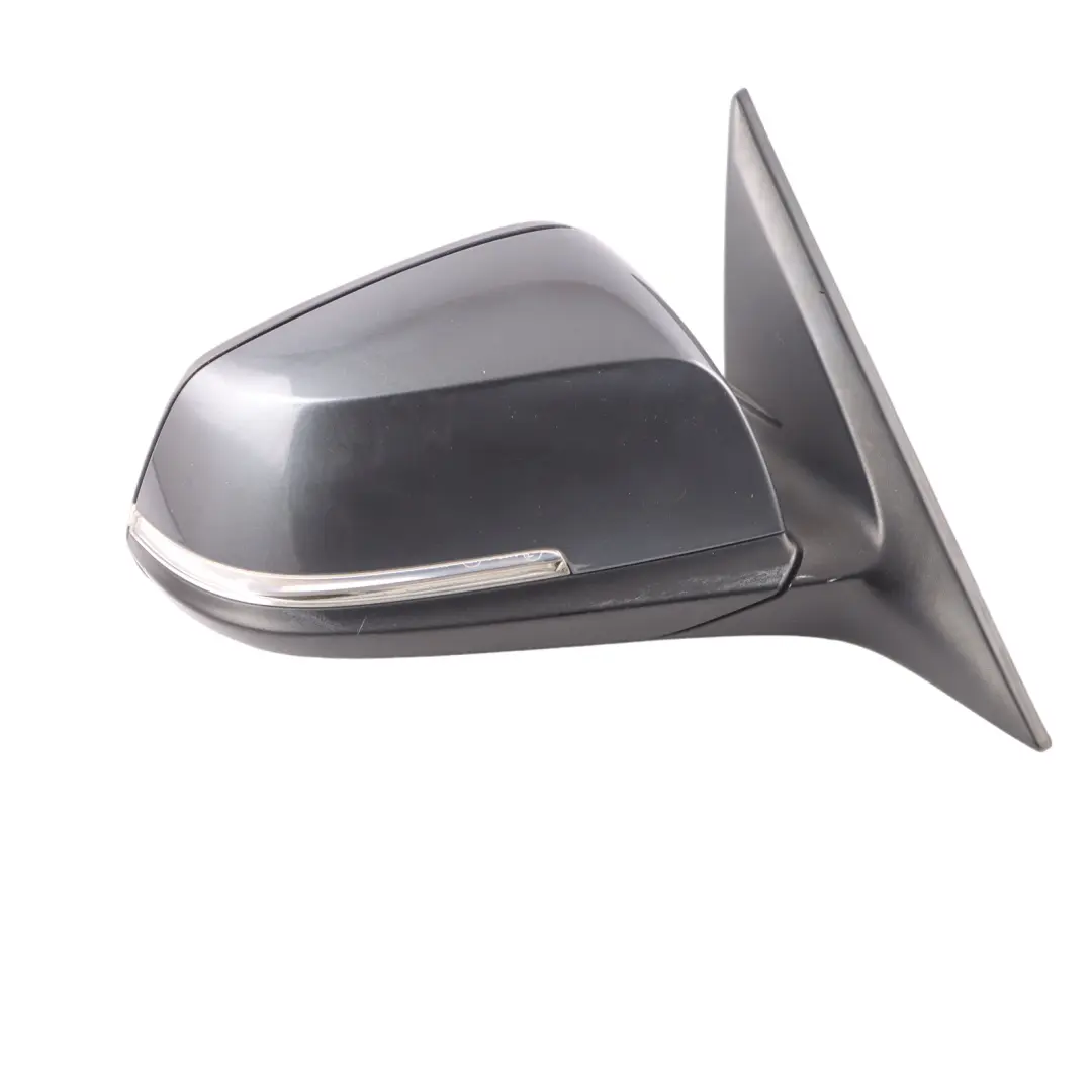 BMW F34 GT Wing Mirror Heated Door Right O/S Outside 5 Pin Mineral Grey - B39 - SKU 7291520-MG - Part number 7291520