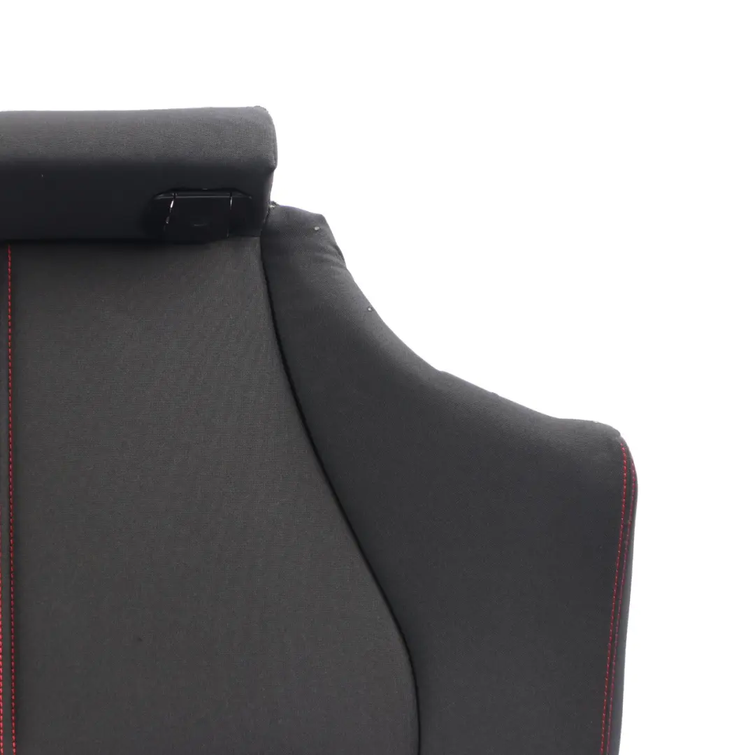BMW F20 Asiento trasero de tela de tela de antracita acentos costura roja - SKU 7292587-2 - Número de pieza 7292587