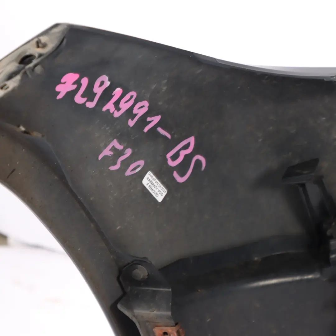 Front Bumper Complete Trim Panel Black Sapphire Metallic - 475 to BMW F30 F31 with Part number 7292991 BMW F30 F31 Front Bumper Complete Trim Panel Black Sapphire Metallic - 475 - SKU 7292991-BS - Part number 7292991