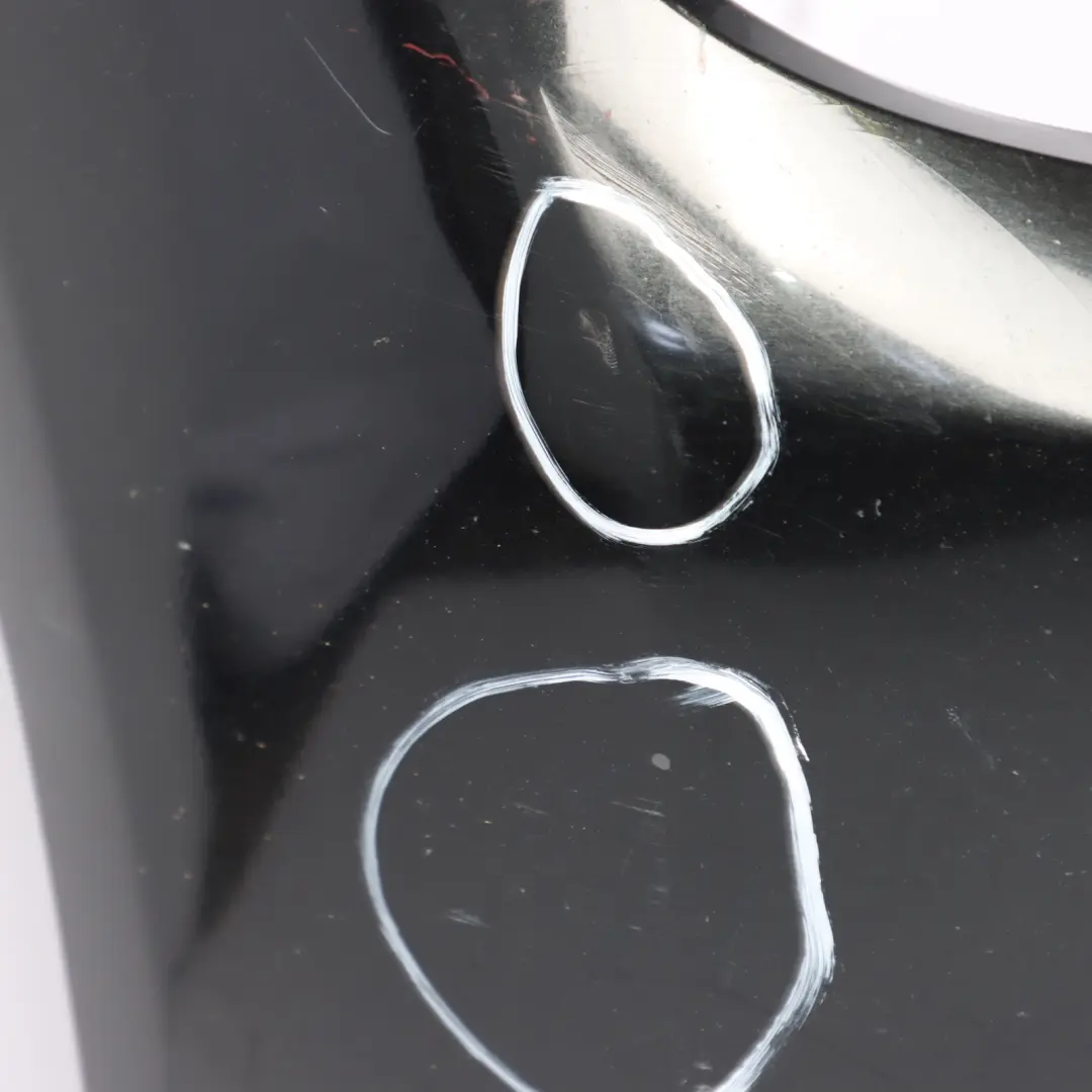 BMW F30 F31 Front Bumper Complete Trim Panel Black Sapphire Metallic - 475 - SKU 7292991-BS - Part number 7292991