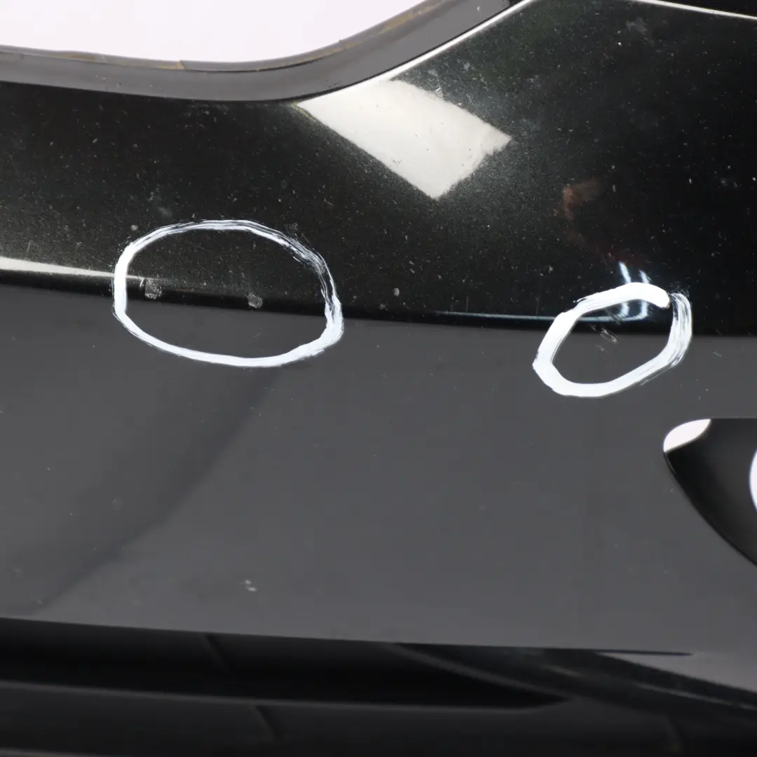 BMW F30 F31 Front Bumper Complete Trim Panel Black Sapphire Metallic - 475 - SKU 7292991-BS - Part number 7292991