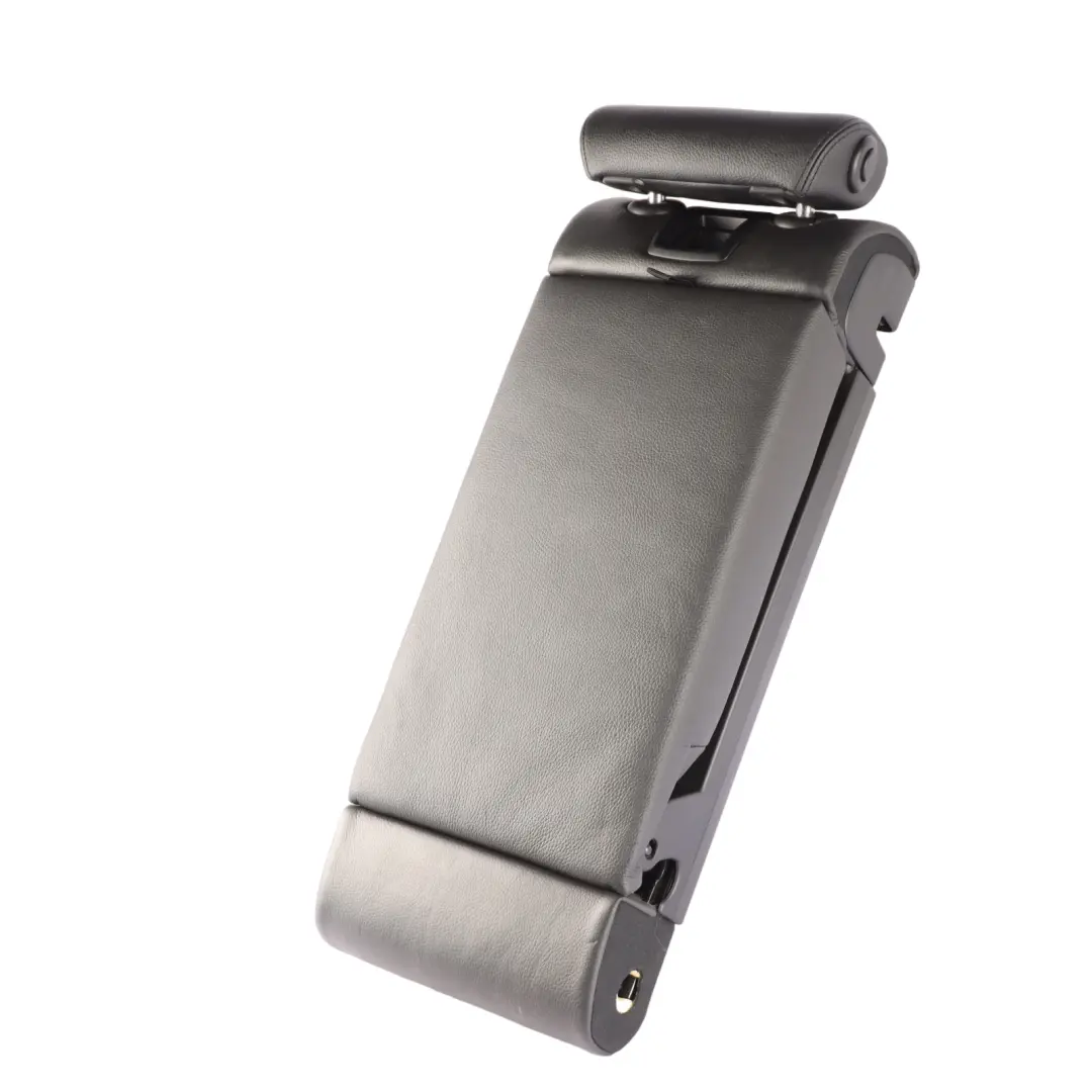 Armrest Headrest Cup Holder Console Black Leather to BMW 3 F30 F31 Rear Seat with Part number 7293845 BMW 3 F30 F31 Rear Seat Armrest Headrest Cup Holder Console Black Leather - SKU 7293845 - Part number 7293845