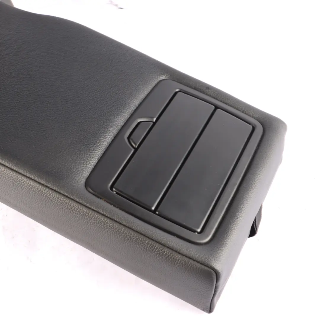 Armrest Headrest Cup Holder Console Black Leather BMW 3 F30 F31 Rear Seat - SKU 7293845 - Part number 7293845