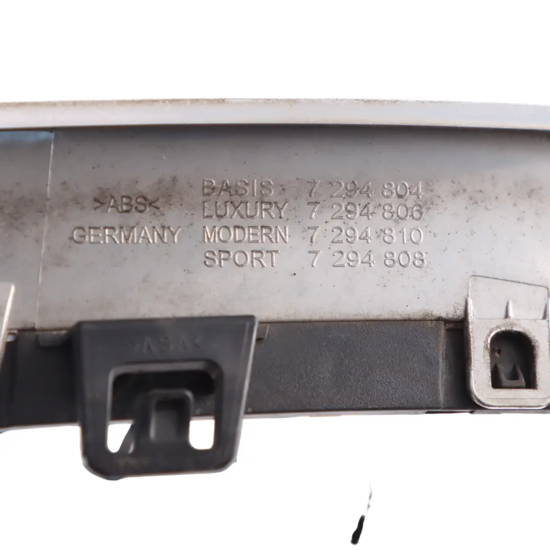  Parrilla BMW F34 Gran Turismo Rejilla Delantera Derecha Cromo/Negro - SKU 7294804 - Número de pieza 7294804