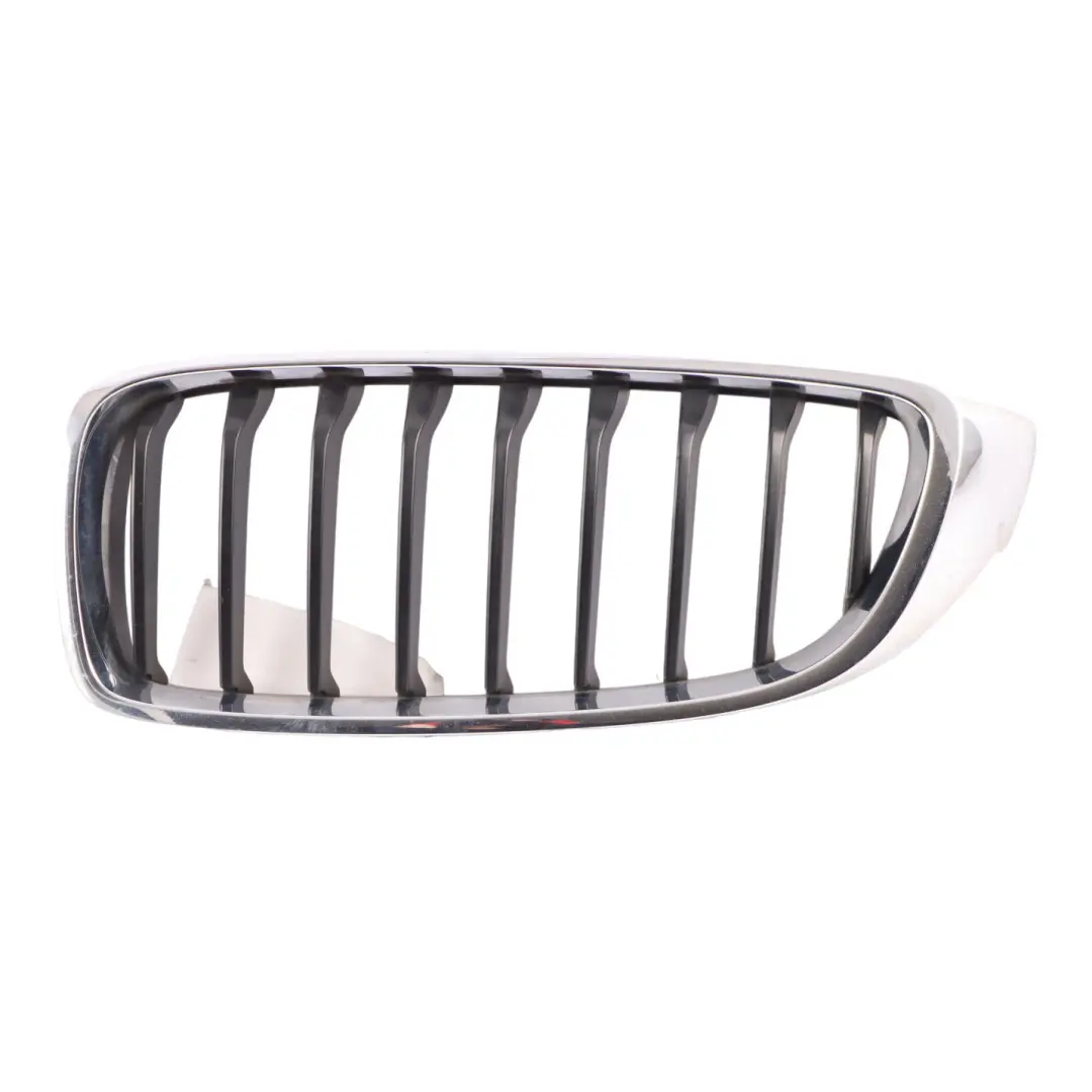 Środkowa Kratka Grill Nerka Lewy Przód Zderzaka Chrom do BMW F32 o numerze 7294817 BMW F32 Środkowa Kratka Grill Nerka Lewy Przód Zderzaka Chrom - SKU 7294817-1 - Numer Części 7294817