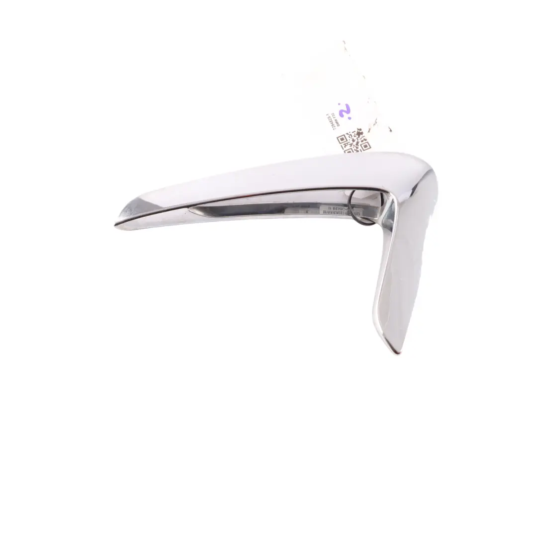 Modanatura Parafango Condotto Aria Anteriore Sinistro Cromo per BMW F32 F36 con numero di parte 7294825 BMW F32 F36 Modanatura Parafango Condotto Aria Anteriore Sinistro Cromo - SKU 7294825-1 - Numero di parte 7294825