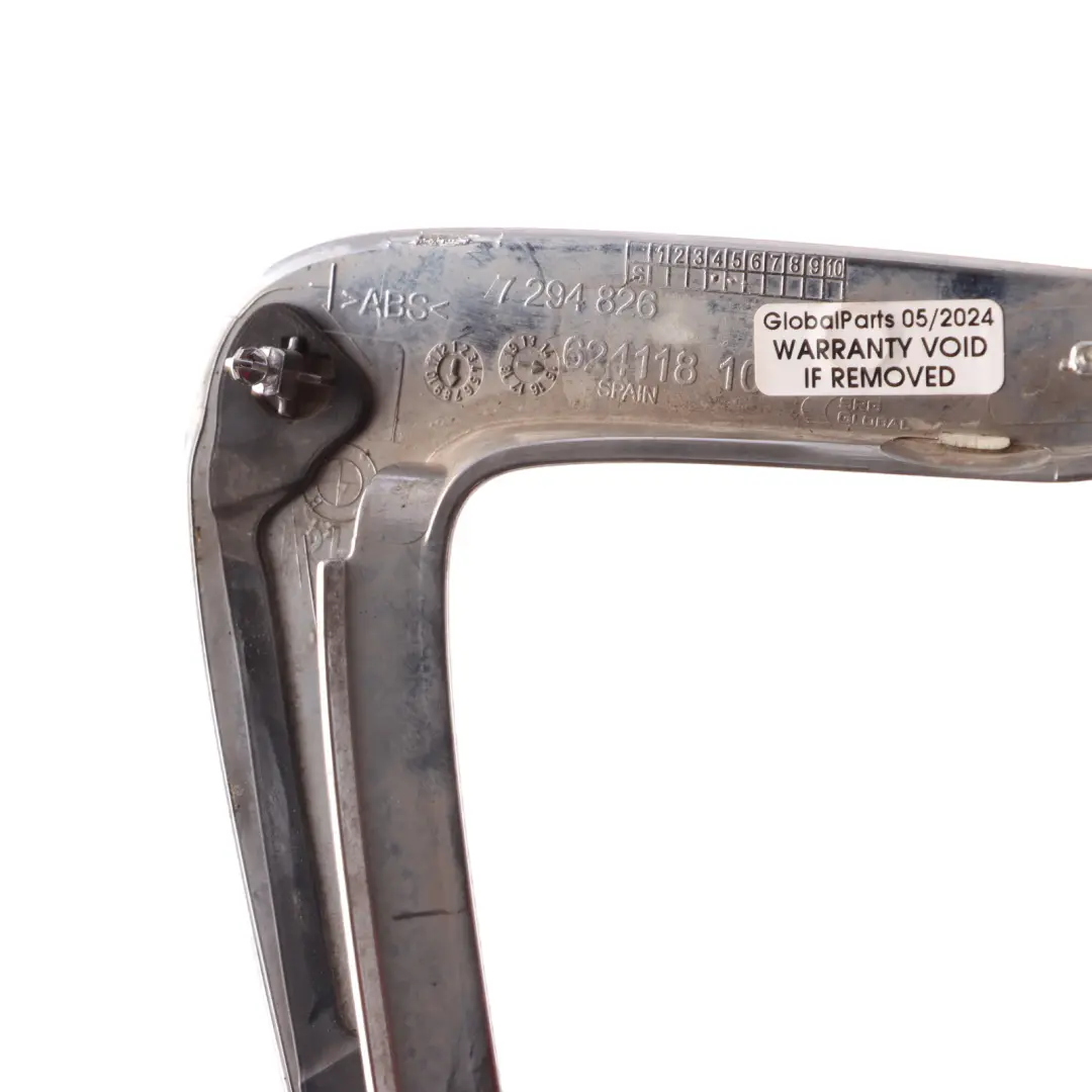 Ramka Wlot Kanał Powietrza Błotnika Prawy Chrom do BMW F32 F36 o numerze 7294826 BMW F32 F36 Ramka Wlot Kanał Powietrza Błotnika Prawy Chrom - SKU 7294826-2 - Numer Części 7294826