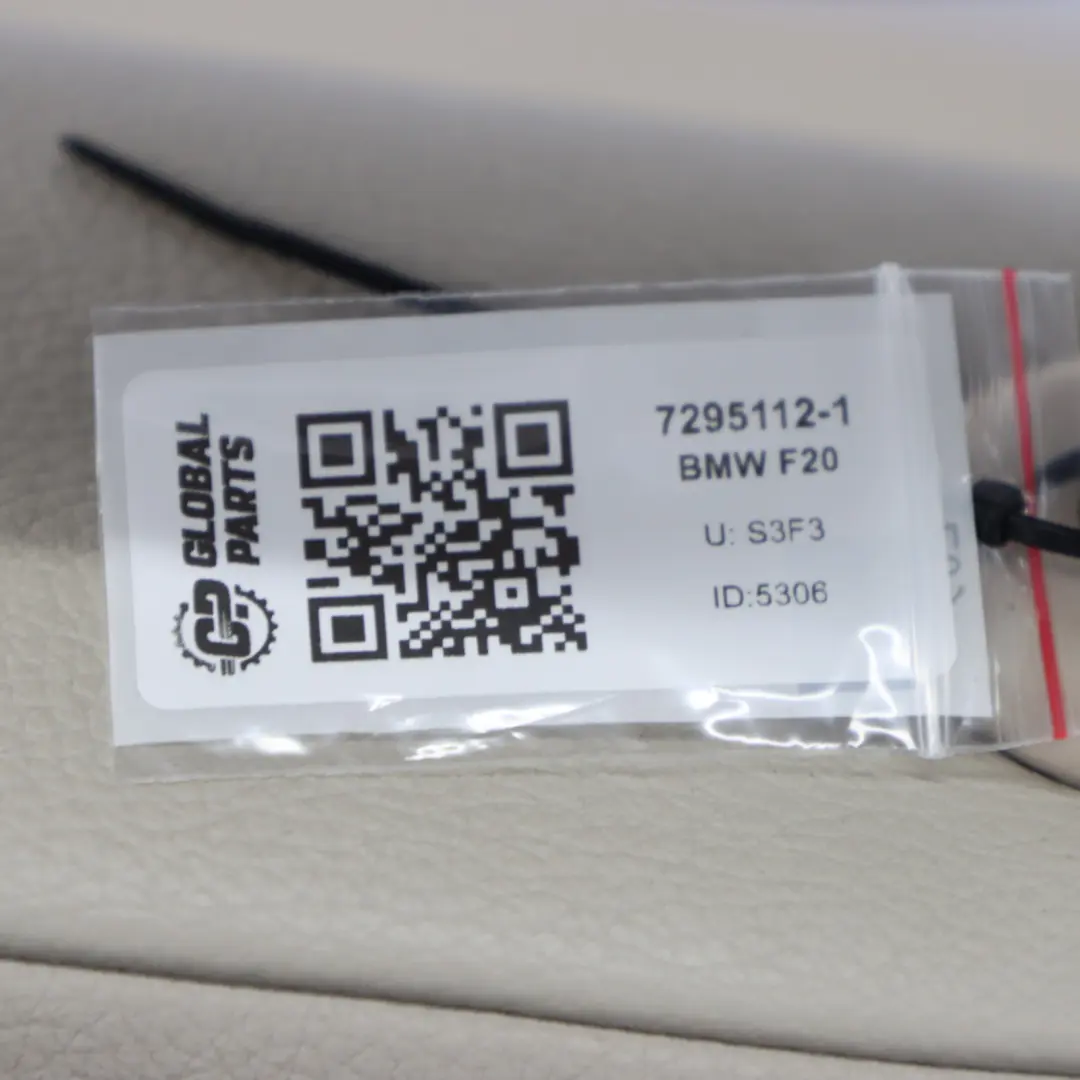 Sedile anteriore BMW F20 Destro Interno Pelle Dakota Oyster per con numero di parte 7295112 Sedile anteriore BMW F20 Destro Interno Pelle Dakota Oyster - SKU 7295112-1 - Numero di parte 7295112