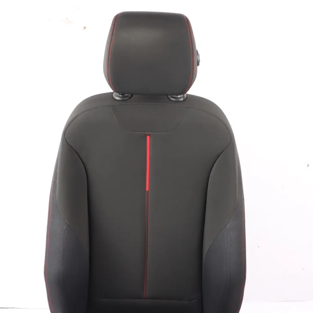  Asiento Delantero BMW F30 F31 Sport Tela Track Antracita Rojo Izquierda - SKU 7295133-3 - Número de pieza 7295133