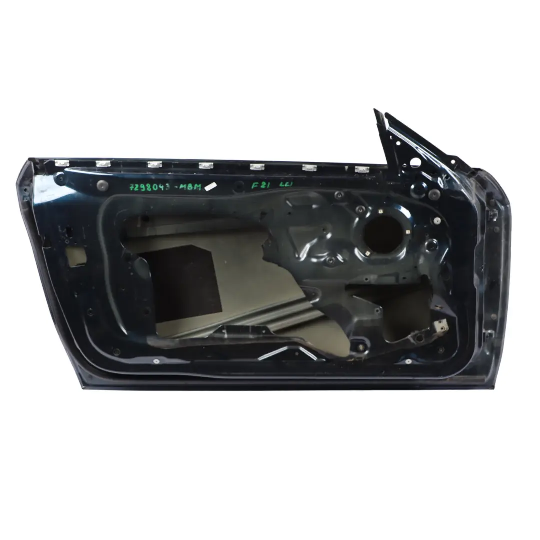 BMW F21 F22 Door Front Left N/S Midnight Blue Metallic - B38 - SKU 7298043-MBM - Part number 7298043