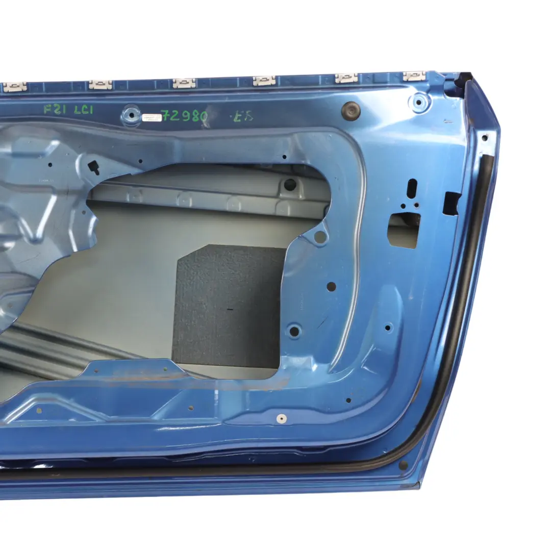 Front Right Door O/S Estorilblau Estoril Blue - B45 to BMW 1 2 Series F21 F22 F23 with Part number 7298044 BMW 1 2 Series F21 F22 F23 Front Right Door O/S Estorilblau Estoril Blue - B45 - SKU 7298044-EB - Part number 7298044