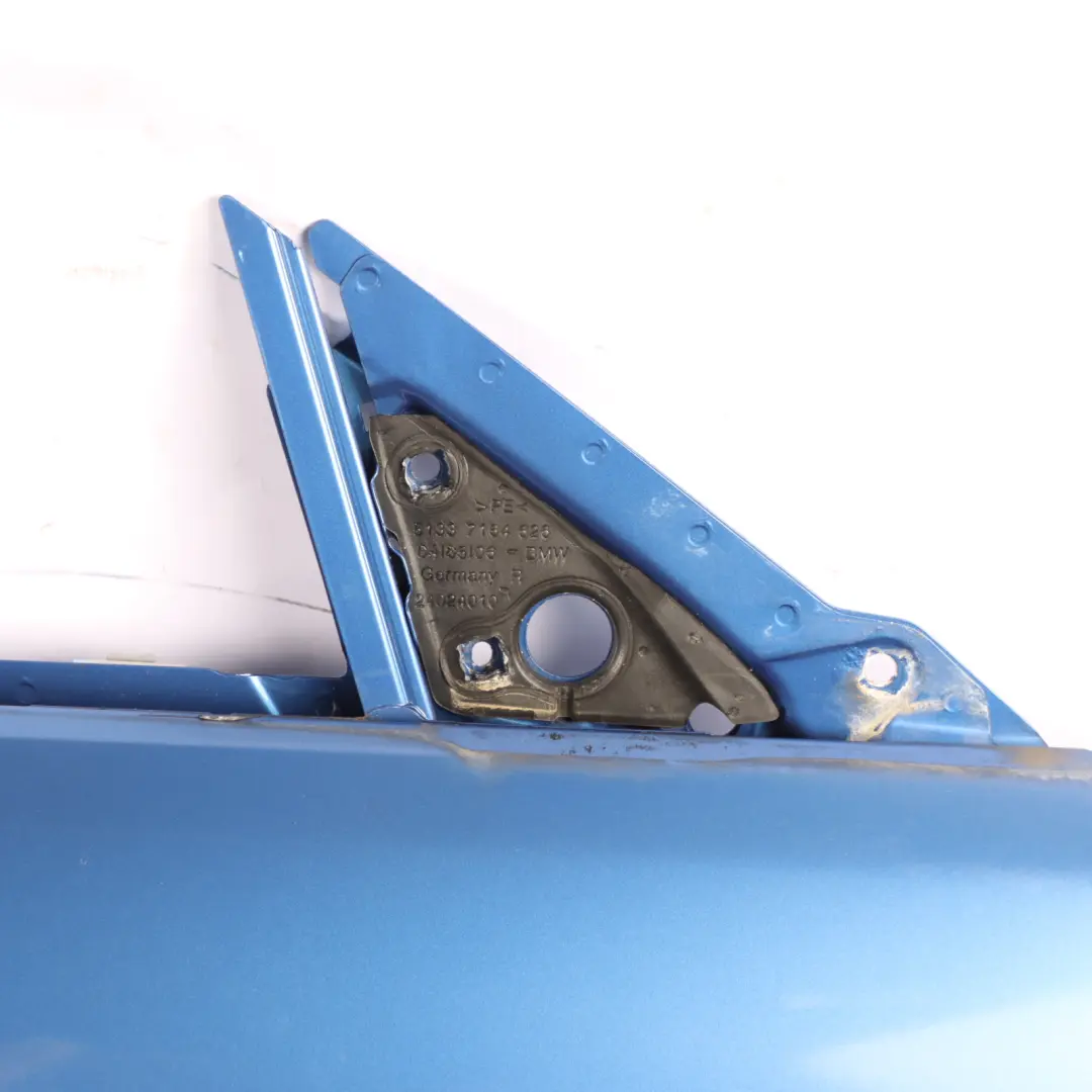Front Right Door O/S Estorilblau Estoril Blue - B45 to BMW 1 2 Series F21 F22 F23 with Part number 7298044 BMW 1 2 Series F21 F22 F23 Front Right Door O/S Estorilblau Estoril Blue - B45 - SKU 7298044-EB - Part number 7298044
