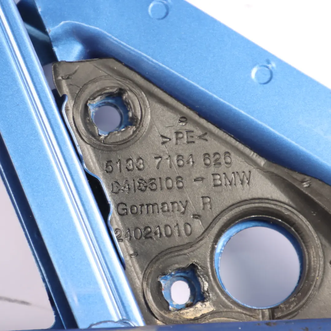 BMW 1 2 Series F21 F22 F23 Front Right Door O/S Estorilblau Estoril Blue - B45 - SKU 7298044-EB - Part number 7298044