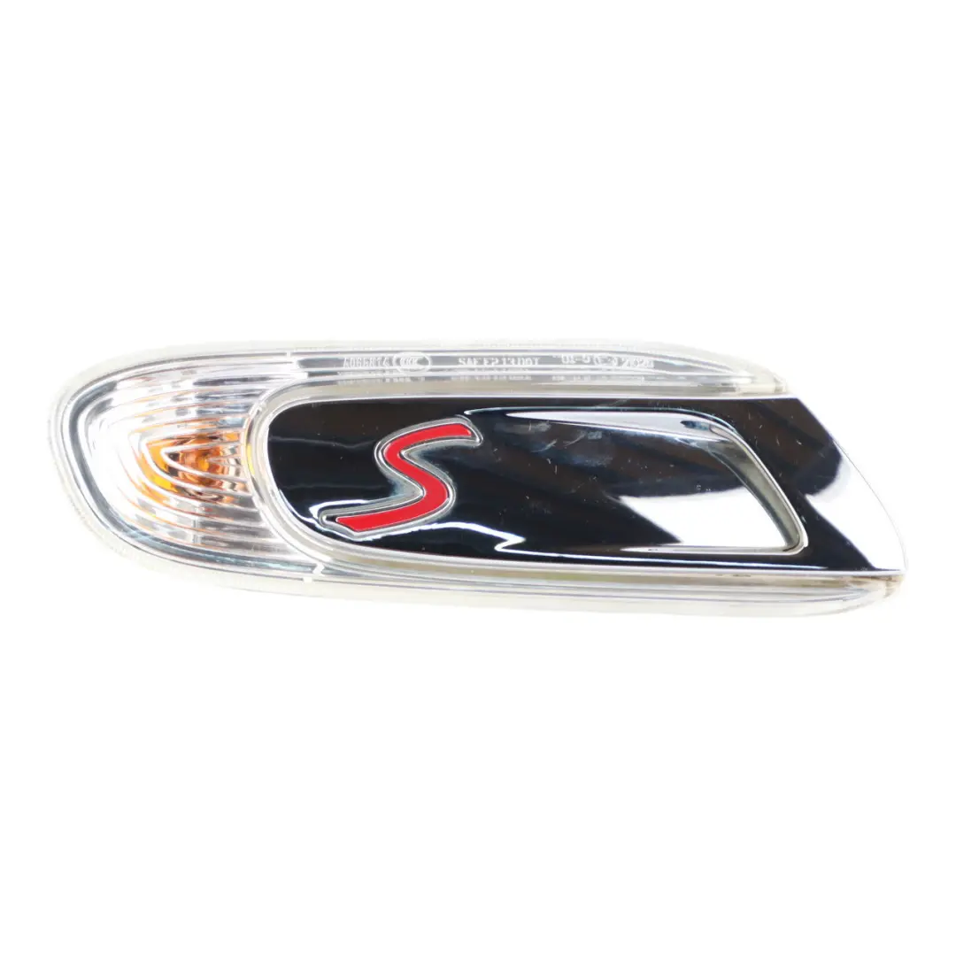 Turn Signal Mini Cooper S F55 F56 F57 Side Wing Indicator Trim Right O/S to with Part number 7298352 Turn Signal Mini Cooper S F55 F56 F57 Side Wing Indicator Trim Right O/S - SKU 7298352-2 - Part number 7298352