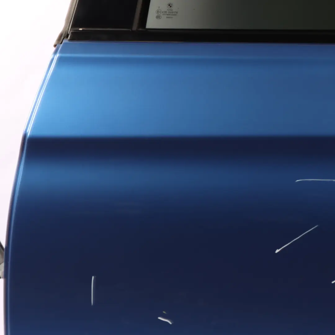 Left Door N/S Estorilblau Estoril Blue Metallic - B45 to BMW F31 Touring Rear with Part number 7298525 BMW F31 Touring Rear Left Door N/S Estorilblau Estoril Blue Metallic - B45 - SKU 7298525-EB - Part number 7298525