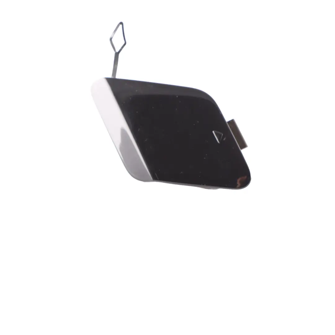 Towing Eye Cover Rear Bumper Hook Flap Cap Schwarz 2 Black - 668 to BMW F20 F21 with Part number 7301463 BMW F20 F21 Towing Eye Cover Rear Bumper Hook Flap Cap Schwarz 2 Black - 668 - SKU 7301463-SCH - Part number 7301463