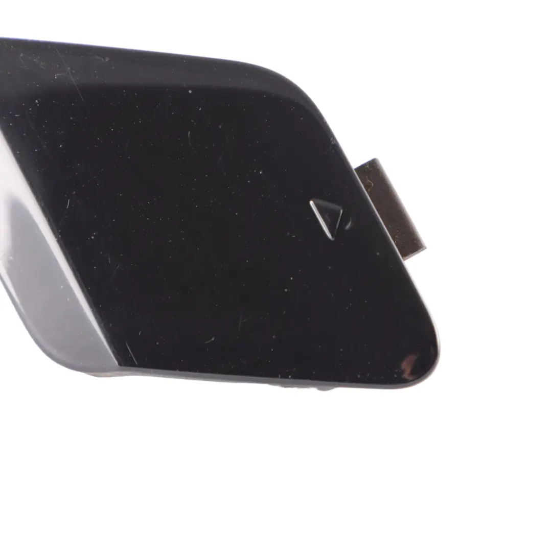 BMW F20 F21 Towing Eye Cover Rear Bumper Hook Flap Cap Schwarz 2 Black - 668 - SKU 7301463-SCH - Part number 7301463