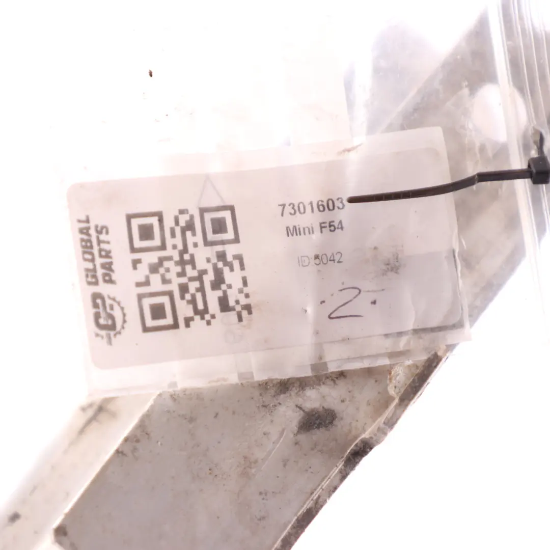 Support Adapter Front Bumper Carrier Lower Left N/S to Mini Cooper F54 F60 with Part number 7301603 Mini Cooper F54 F60 Support Adapter Front Bumper Carrier Lower Left N/S - SKU 7301603 - Part number 7301603