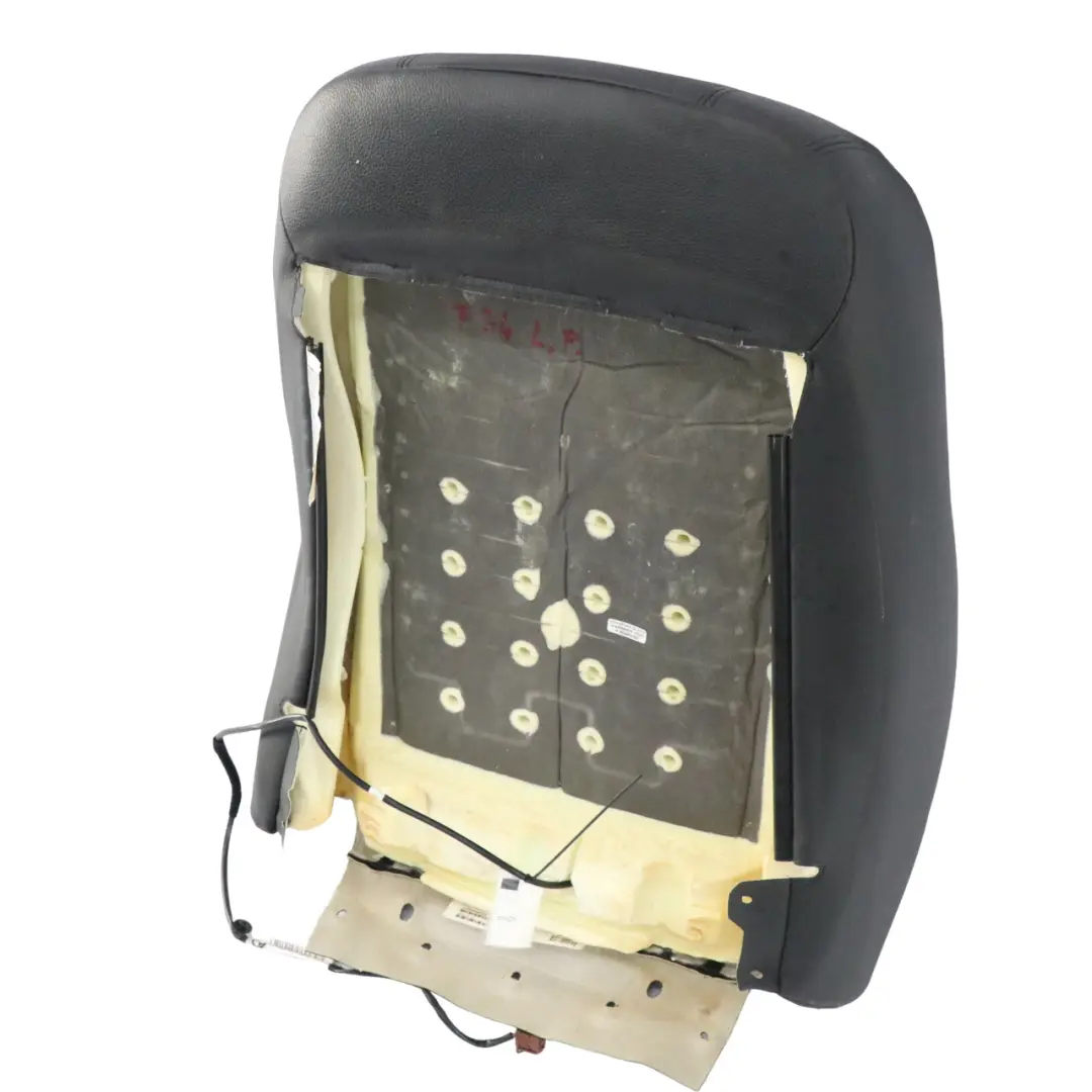 Sitzlehne BMW F30 F34 GT Vorne Links Beheizter Bezug Schwarz Leder Dakota für mit Teilenummer 7303719 Sitzlehne BMW F30 F34 GT Vorne Links Beheizter Bezug Schwarz Leder Dakota - SKU 7303719 - Teilenummer 7303719