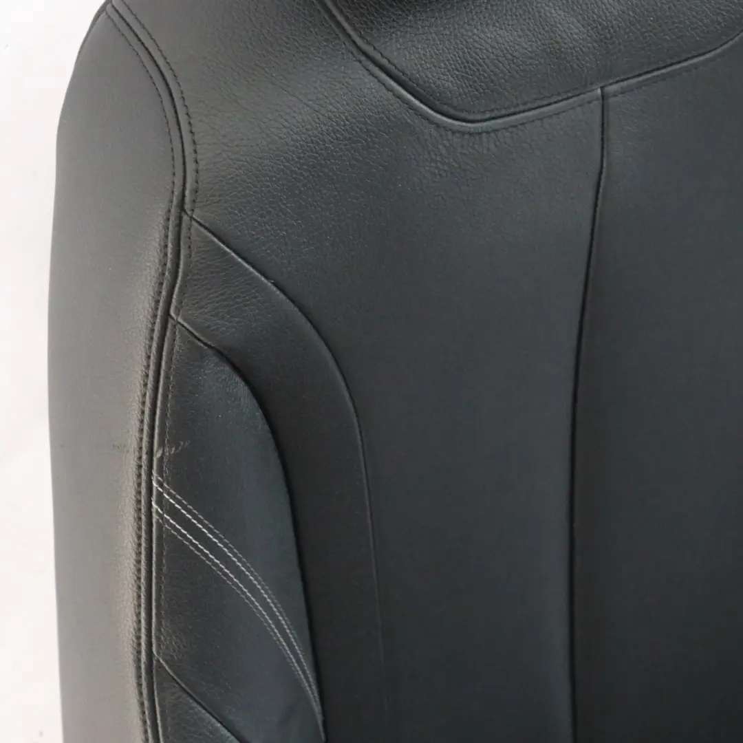Front Seat Left N/S Heated Interior Leather Dakota Black Exclusive Seam to BMW F30 with Part number 7303719 BMW F30 Front Seat Left N/S Heated Interior Leather Dakota Black Exclusive Seam - SKU 7303719-2 - Part number 7303719