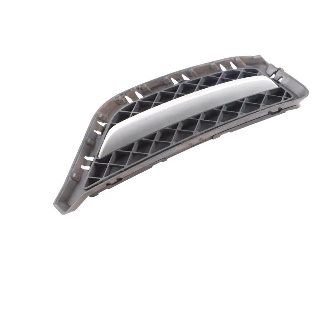 Front Bumper Bottom Grille Trim Right O/S Black Silver to BMW X1 E84 with Part number 7303754 BMW X1 E84 Front Bumper Bottom Grille Trim Right O/S Black Silver - SKU 7303754-2 - Part number 7303754