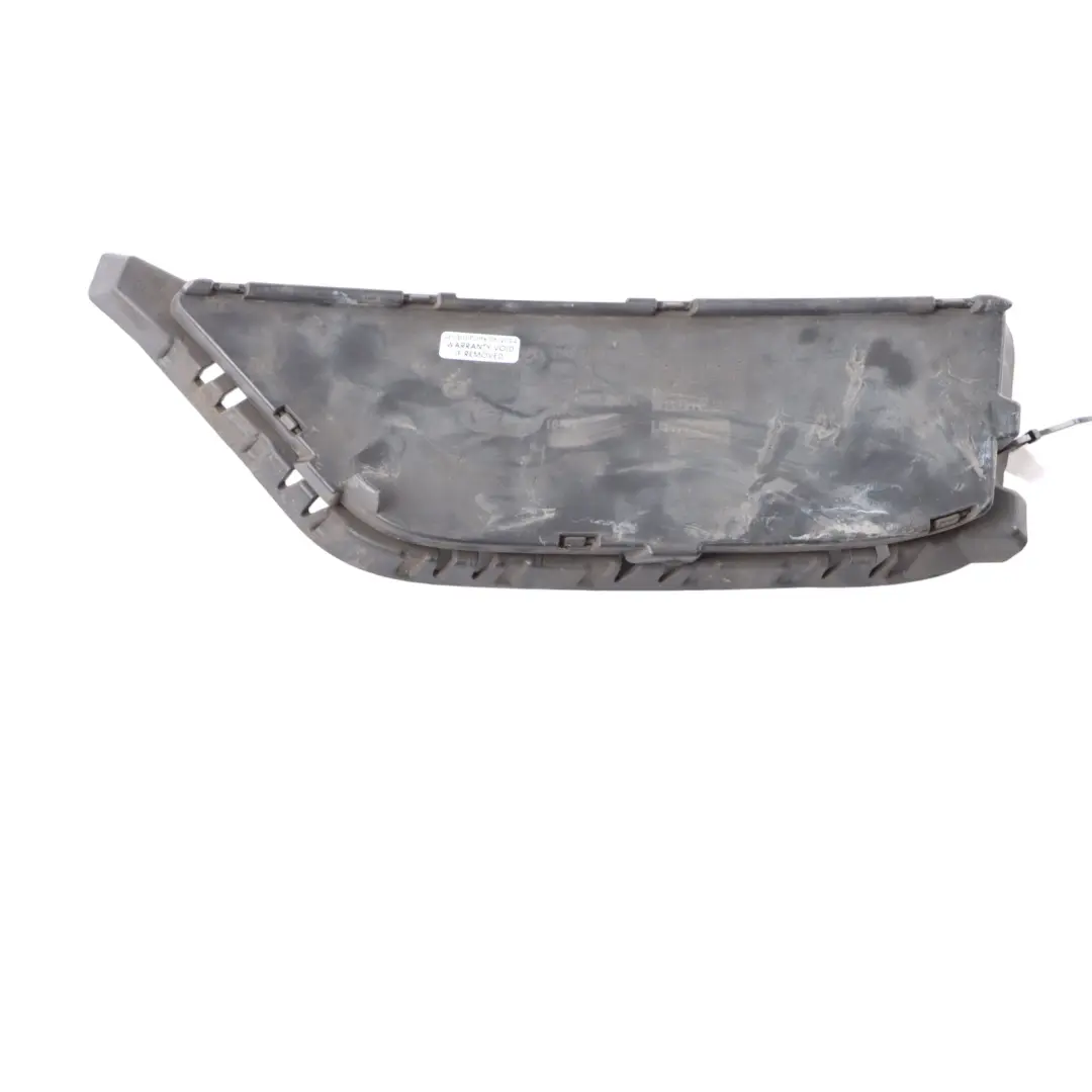 BMW X1 E84 Front Bumper Bottom Grille Trim Right O/S Black Silver - SKU 7303754-2 - Part number 7303754