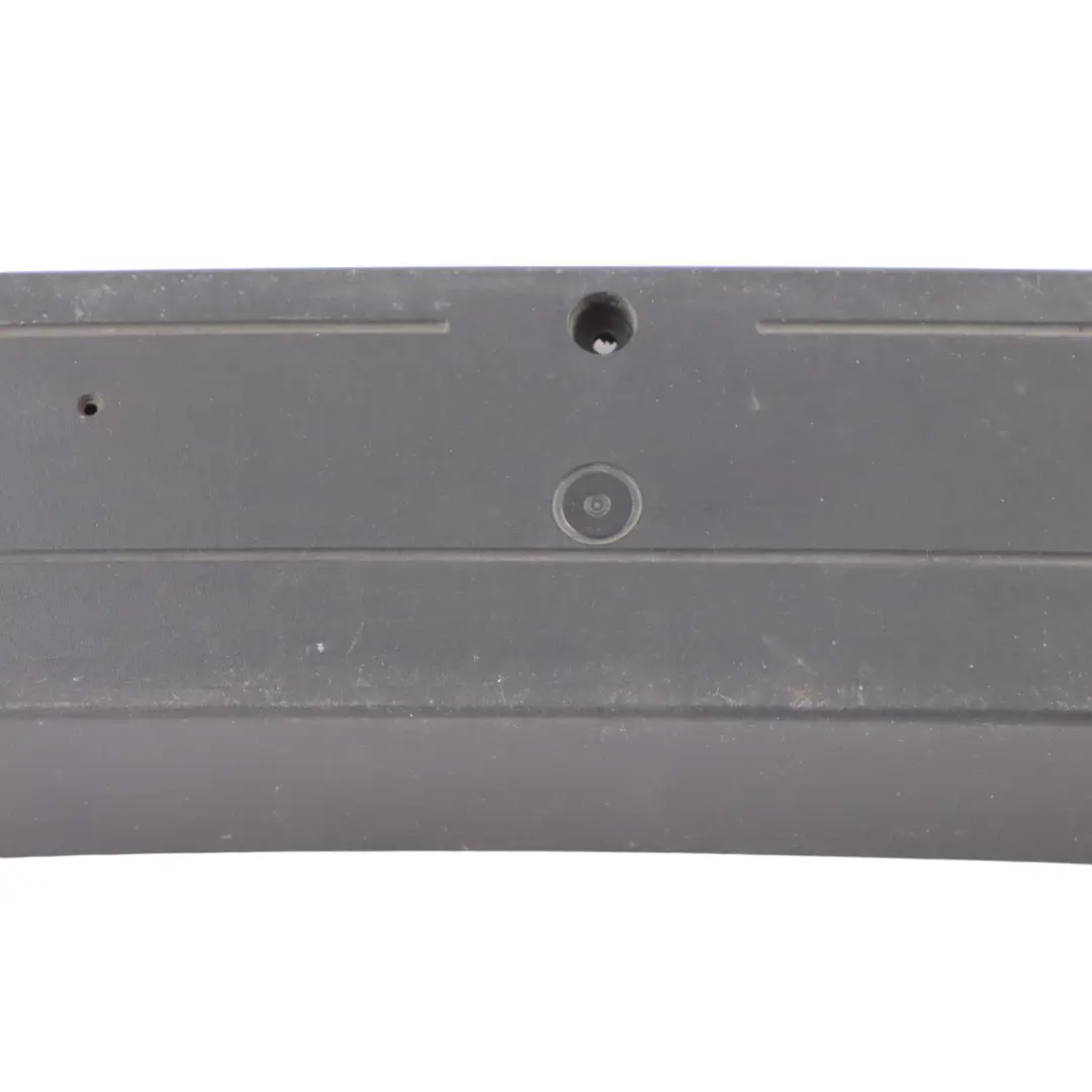 Front Licence Number Plate Holder Base Plate Trim Cover to BMW E84 with Part number 7303797 BMW E84 Front Licence Number Plate Holder Base Plate Trim Cover - SKU 7303797 - Part number 7303797
