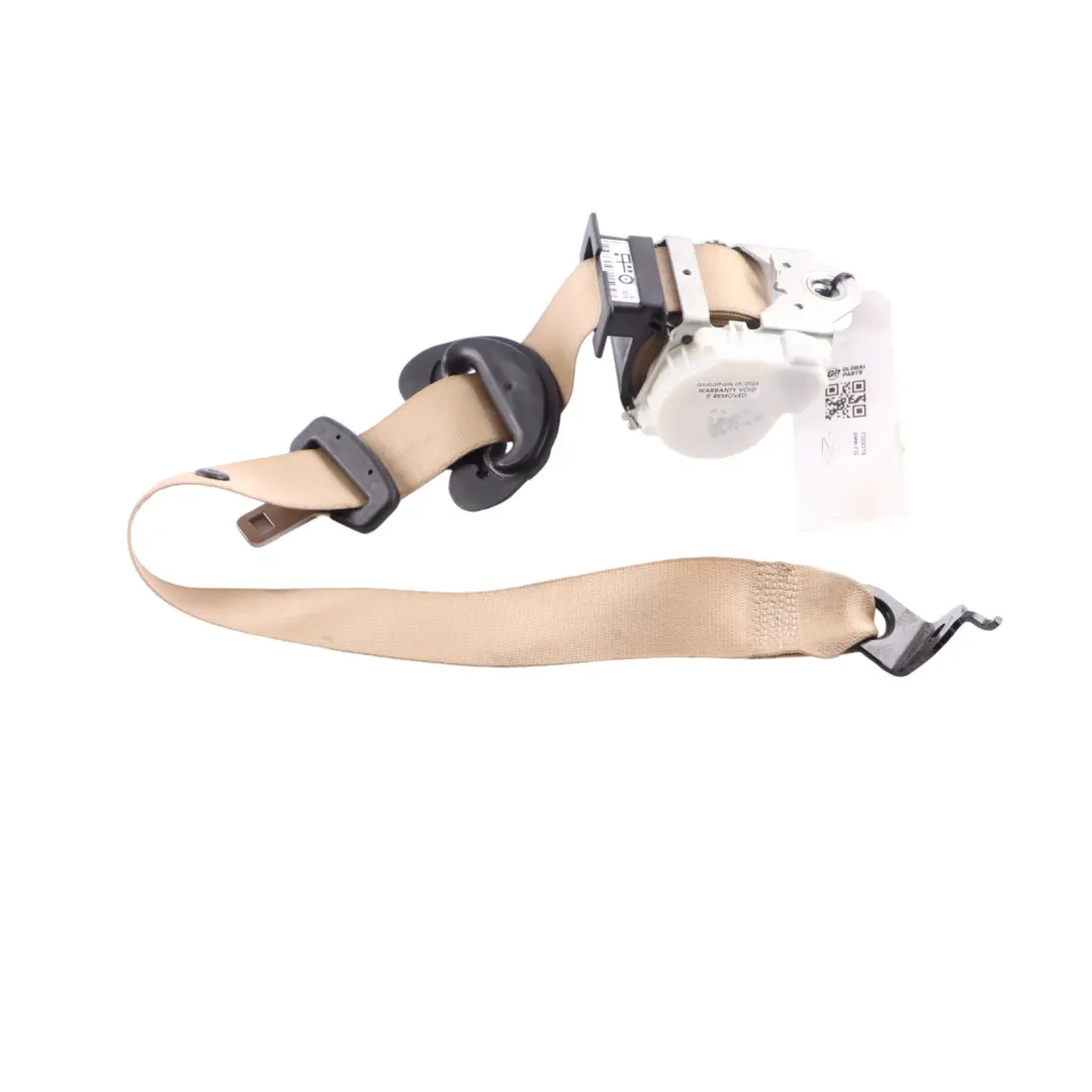 Belt BMW F21 F22 F32 F82 LCI Upper Belt Front Left N/S to Seat with Part number 7309319 Seat Belt BMW F21 F22 F32 F82 LCI Upper Belt Front Left N/S - SKU 7309319 - Part number 7309319