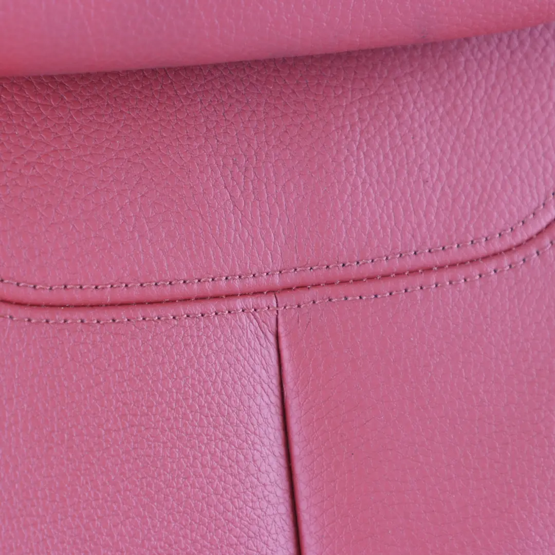 Backrest BMW F31 Touring Right Seat O/S Back Cover Leather Coral Red to Rear with Part number 7309866 Rear Backrest BMW F31 Touring Right Seat O/S Back Cover Leather Coral Red - SKU 7309866 - Part number 7309866