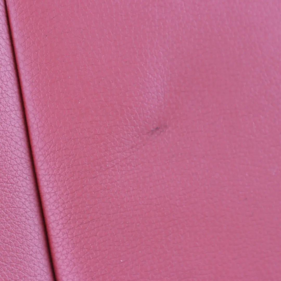 Backrest BMW F31 Touring Right Seat O/S Back Cover Leather Coral Red to Rear with Part number 7309866 Rear Backrest BMW F31 Touring Right Seat O/S Back Cover Leather Coral Red - SKU 7309866 - Part number 7309866