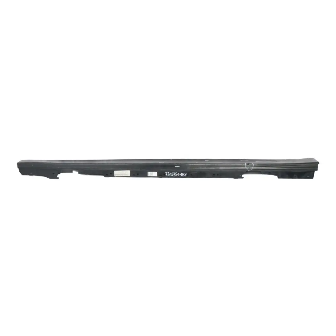 BMW F30 F31 Próg Lewy Listwa Progowa Black Sapphire Czarny Metalik - 475 - SKU 7312751-BS1 - Numer Części 7312751