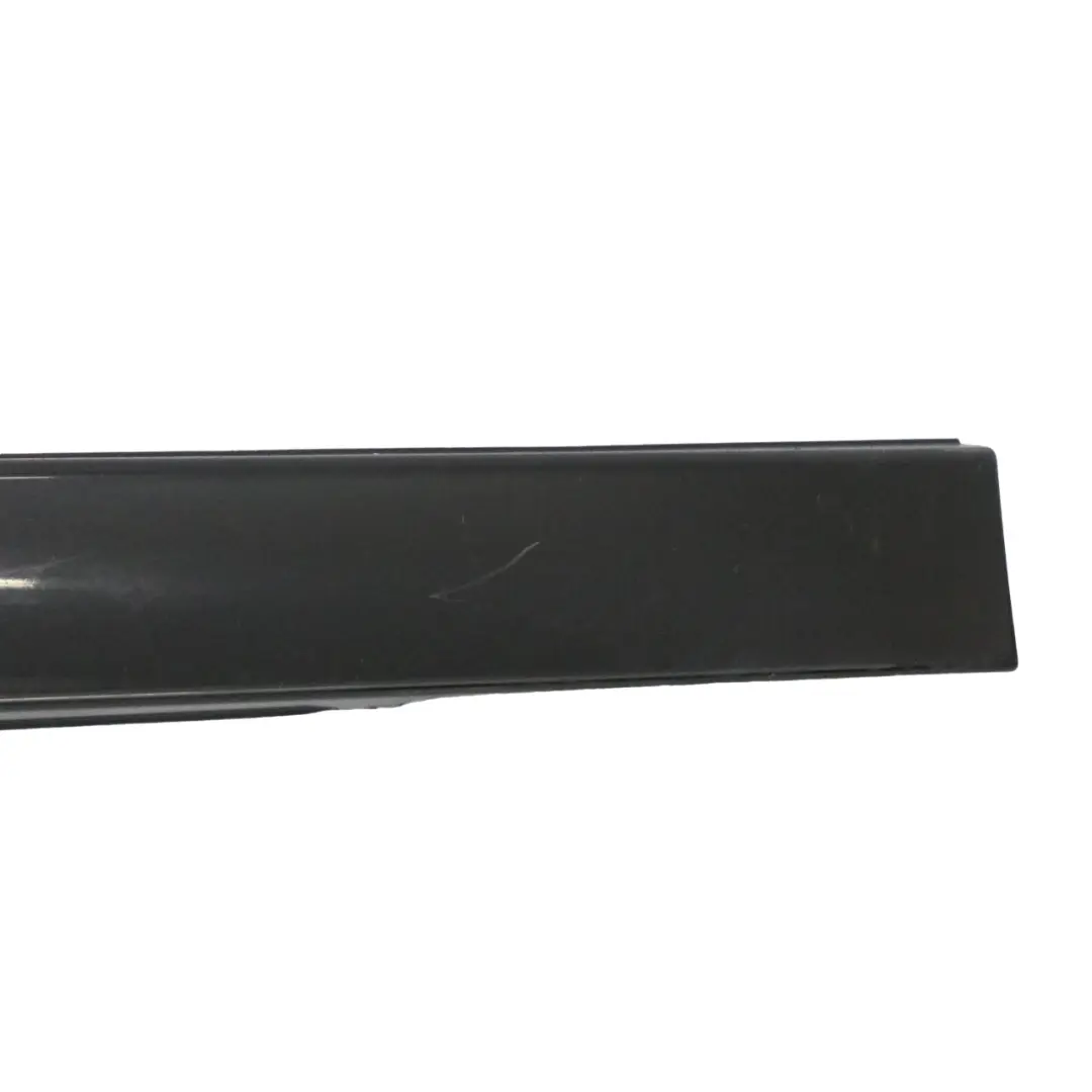 BMW F30 F31 Próg Lewy Listwa Progowa Black Sapphire Czarny Metalik - 475 - SKU 7312751-BS1 - Numer Części 7312751