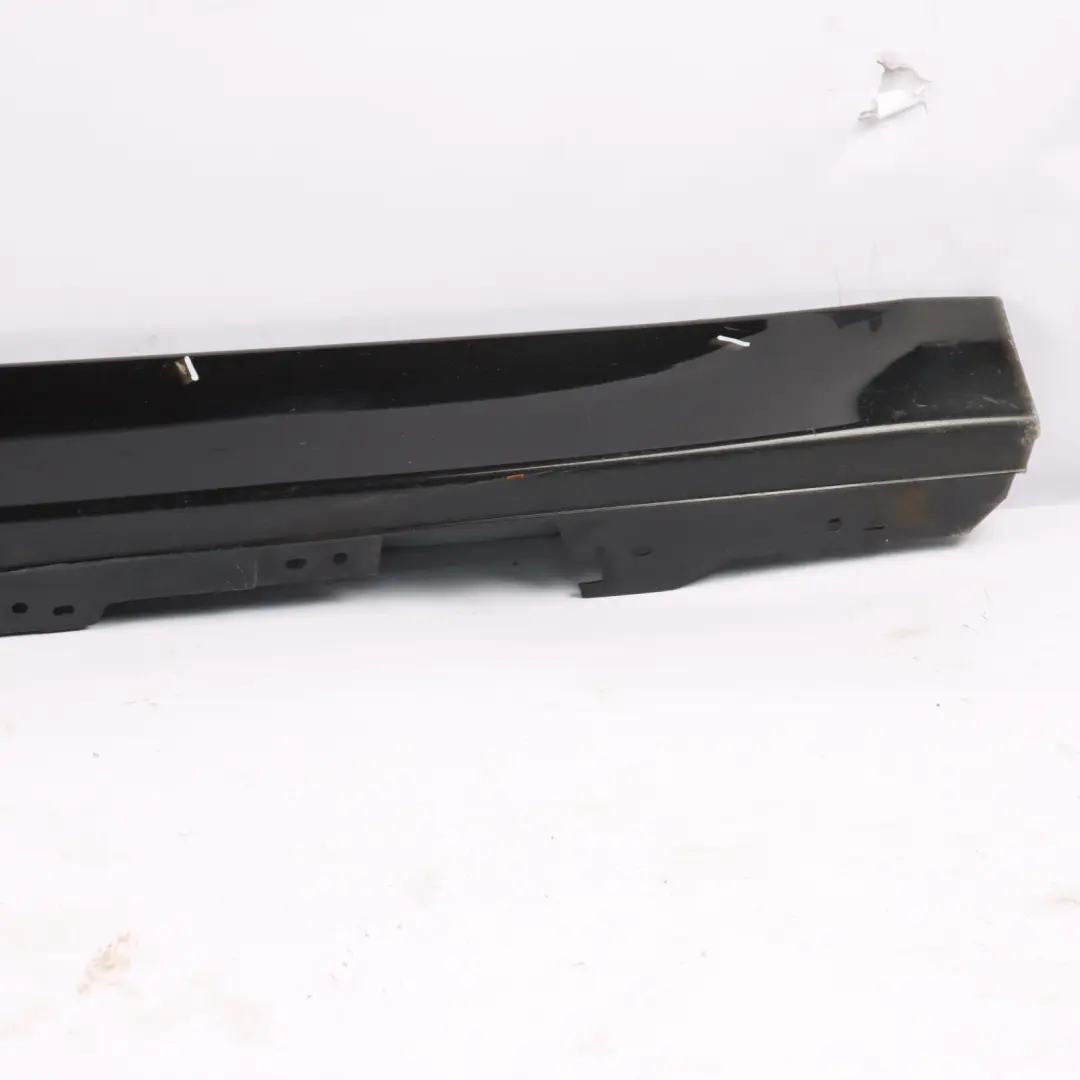 BMW F30 F31 Side Skirt Sill Strip Right O/S Black Sapphire Metallic - 475 - SKU 7312752-BS - Part number 7312752
