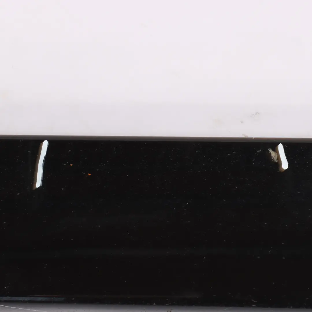 BMW F30 F31 Side Skirt Sill Strip Right O/S Black Sapphire Metallic - 475 - SKU 7312752-BS - Part number 7312752