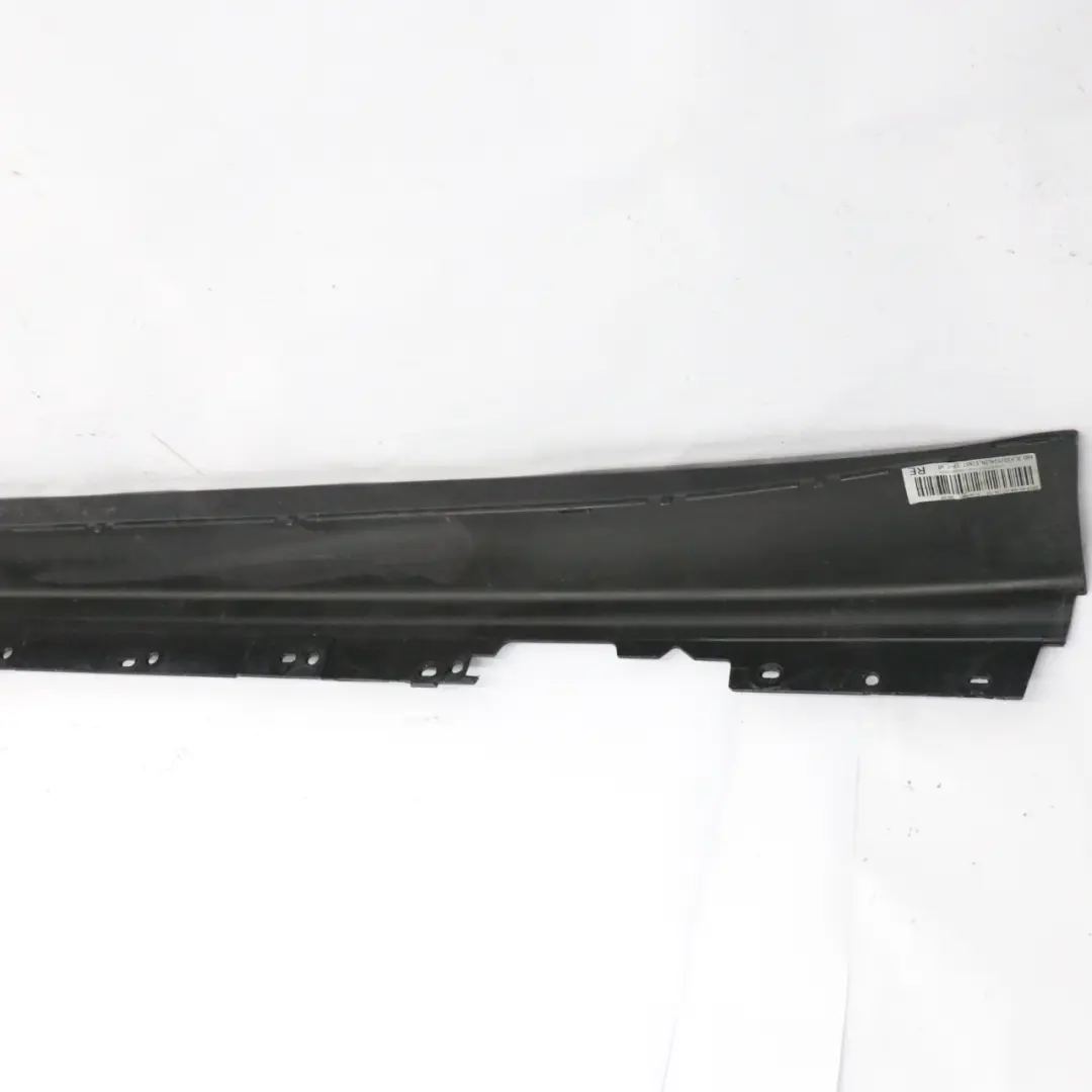 BMW F30 F31 Side Skirt Sill Strip Right O/S Black Sapphire Metallic - 475 - SKU 7312752-BS3 - Part number 7312752