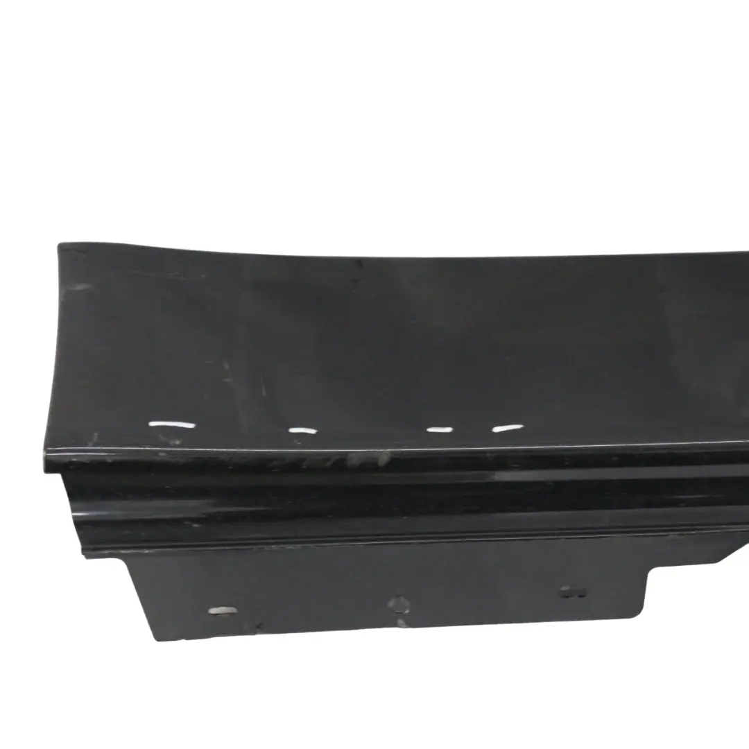 BMW F30 Schwellerleiste Schweller Abdeckung Rechts Black Sapphire Schwarz 475 - SKU 7312752-BS3 - Teilenummer 7312752